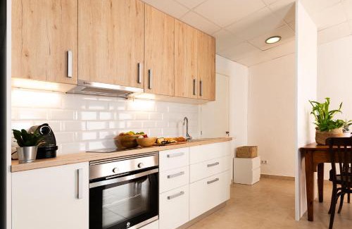 Les Masies de Voltrega Apartamento | La flama del Ter, un loft preciós amb pati privat i estufa de flames