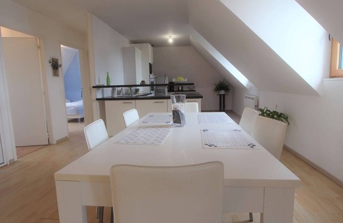 La Foret-Fouesnant Apartamento | La Forêt-Fouesnant, apartment in the centre of the village, 5 minutes from the beach