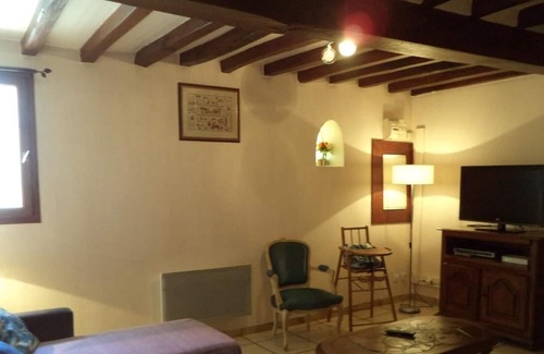 Saint-Etienne-sous-Bailleul Casa | La maisonnette-Casa-Tradicional-Baño con bañera-Vista al Jardín