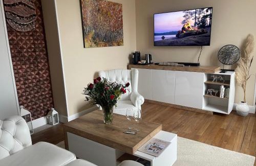 Saint-Fargeau Apartamento | La Galerie, suite pour 2 personnes avec chambre supplémentaire possible