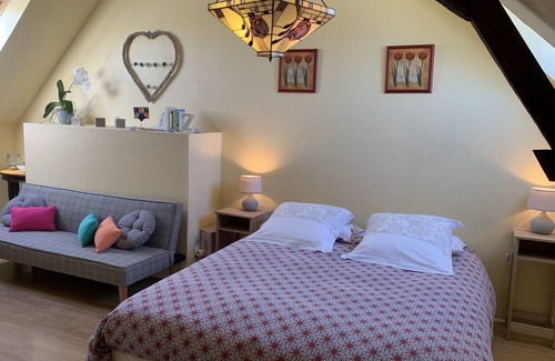 Varades Apartamento | Gîte Charles-Apartamento-Superior-Baño Privado-Terraza