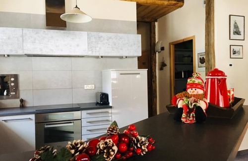 Monetier-les-Bains Chalet De Esquí | La Grange St. Antoine - Apartamento n ° 1, 4 estrellas, jardín privado vallado