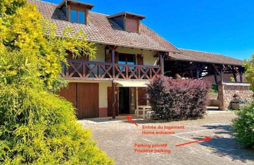 Sainte-Croix-en-Plaine Apartamento | La Grange - Ground Floor Apartment, Terrace, Free Private Parking, Near Colmar