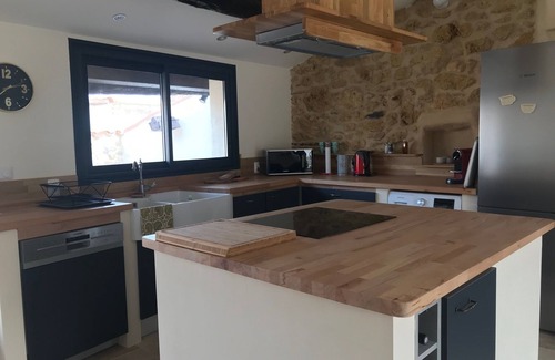 Marseillan Casa | La Jolie Vigneronne - antigua casa del enólogo con tres terrazas