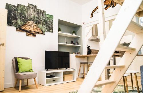 Decre-Cathedrale Apartamento | La jungle Nantaise