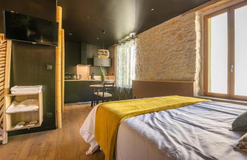 Maraussan Apartamento | La Jungle Room ~ Balnéo ~ Climatisation