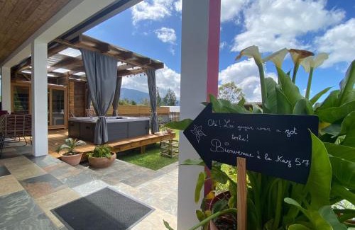 La Plaine-des-Palmistes Casa | La kaz 57 - Maison avec SPA privatif