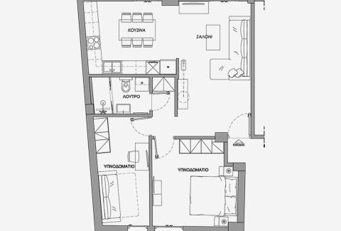 Larissa Apartamento | LA Larissa Luxury Apartments Peneus