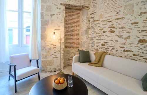 Decre-Cathedrale Apartamento | La loge des Carmélites heart of Nantes WIFI