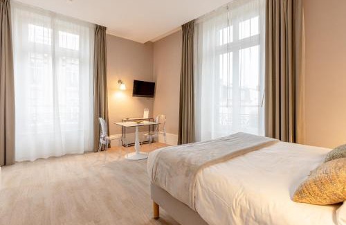 Limoges Apartamento | La Maison Blanche - AppartHôtels de charme Chic & Cosy à 350m du cœur de ville de Limoges - Accès autonome