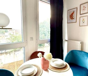 Romainville Apartamento | La maison colorée proche de Paris