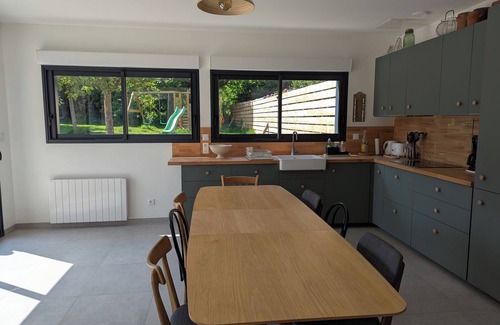 La Poterie-Cap-d'Antifer Casa | La Maison d'Anita at Le Tilleul, 4 km from Etretat, ideal for families or friends.
