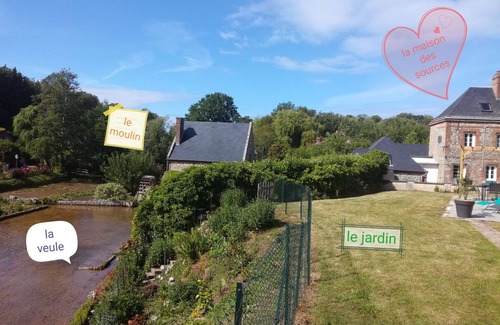 Veules-les-Roses Casa | La Maison Des Sources