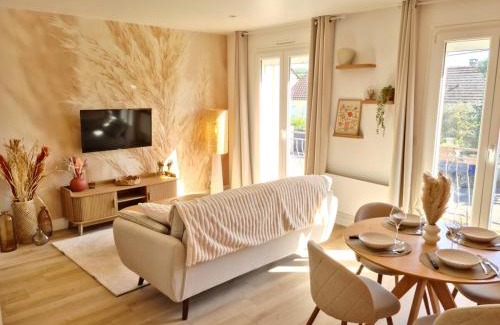 Tonnerre Casa | La maison du canal - garage, balcon et jardin