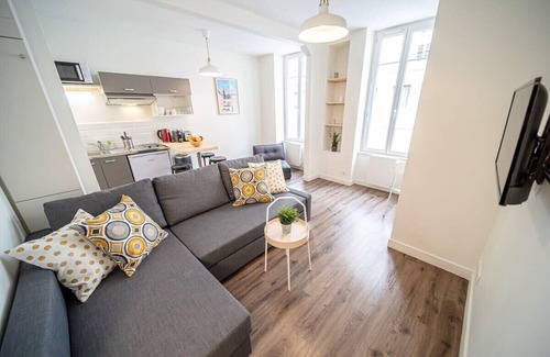 Les Poulettes Apartamento | La Maison Gratte Ciel-Studio Villeurbanne-Jardin