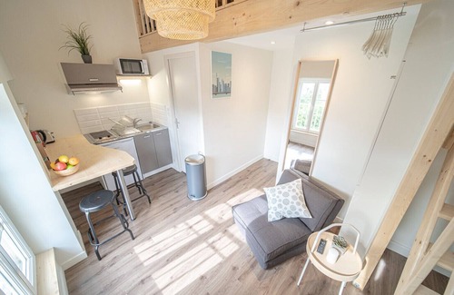 Les Poulettes Apartamento | La Maison Gratte Ciel-Appartement Francfort Jardin