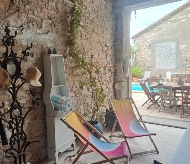 Sainte-Valiere Casa | La maisonnette avec SPA, PISCINE et CLIMATISATION