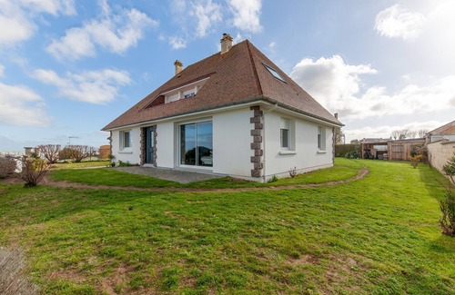 Asnelles Casa | La Marée - Face à la mer et avec piscine privée