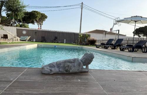 La Coquina Casa | La Marciana - piscina pista tenis futbol y baloncesto privado - Bungalow externo independiente