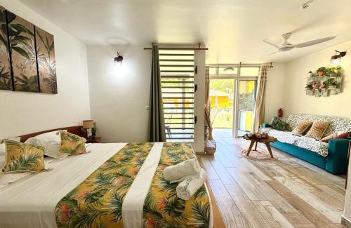 Grand-Bourg Apartamento | La Marigalantine - Wifi, Piscine, Plage accessible à pied
