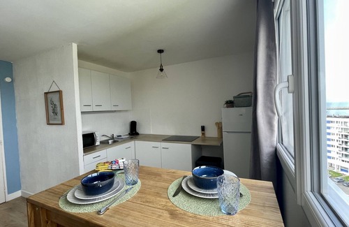Port Apartamento | La Marina-Estudio-Baño con bañera-Vista al Puerto