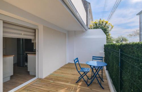 Saint-Nazaire Apartamento | La Maritime - Vue port, 50 m de la plage de la baie