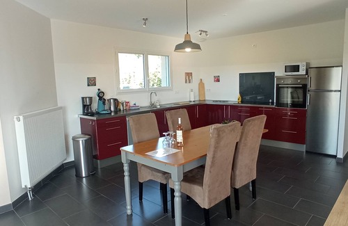 Cublac Casa | La Mirabelle (80m²) on the border of Corrèze/Dordogne with a beautiful view.