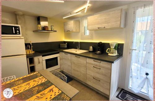 Valras-Plage Casa | La Palmeraie, maison 6pers en résidence avec piscine à 300m des plages de Valras-Plage