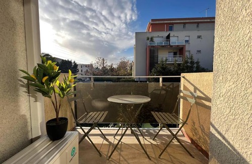 Hopitaux-Facultes Apartamento | *La Pampa, Studio, Parking, Clim, Hôpitaux/Fac*