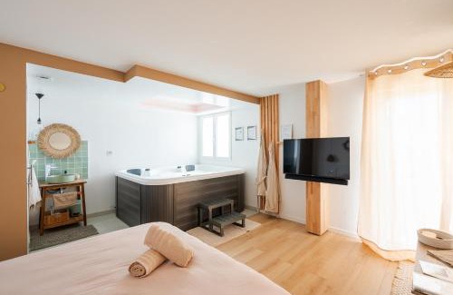 Sainte-Gemmes-sur-Loire Apartamento | La Parenthèse Gemmoise avec jacuzzi privatif
