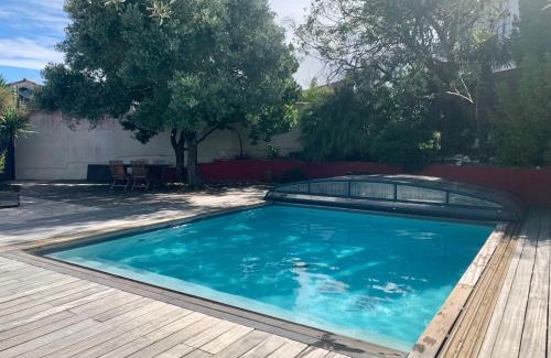 Rivedoux-Plage Casa | La Passerelle Grande maison avec Piscine chauffée
