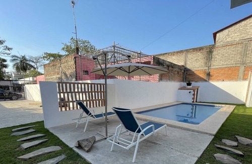 La Peñita de Jaltemba Casa | La Peñita Fabulous Rustic House with Pool just 6 blocks from the beach