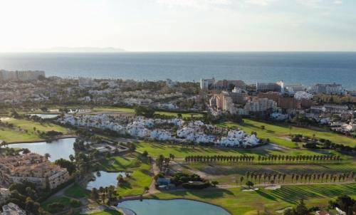 Roquetas de Mar Apartamento | La Perla Azul - Terraza panorámica al Sol