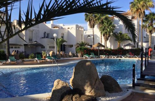 Roquetas de Mar Apartamento | La Perla Azul - Terraza panorámica al Sol