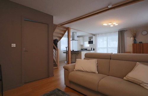 Mont-Dore Casa | La Petite Montille con vistas a la montaña y Wi-Fi