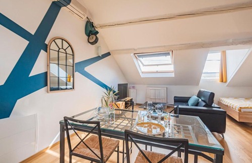 Reims Apartamento | La place des Sacres, proche gare et centre