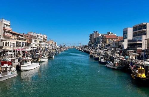 Palavas-les-Flots Apartamento | La Plage - 2 Apparts Clim WiFi, Familles & Amis