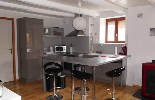 Plangagnant Apartamento | La Plagne "Chez Val" Apartamento para 2 a 4 personas en una casa de Saboya