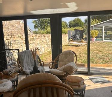 Lainsecq Casa | La Pompagne 12 personnes piscine privée et chauffée