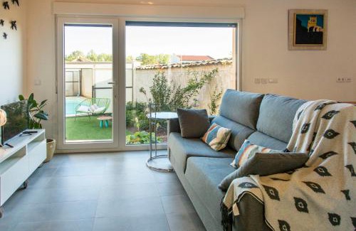 Vadocondes Apartamento | La Ren Lecrés Apartamento piscina jardin