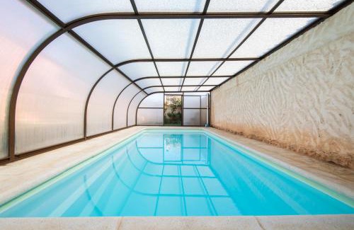 Vadocondes Casa | La Ren Lecrés casa piscina jardin y barbacoa