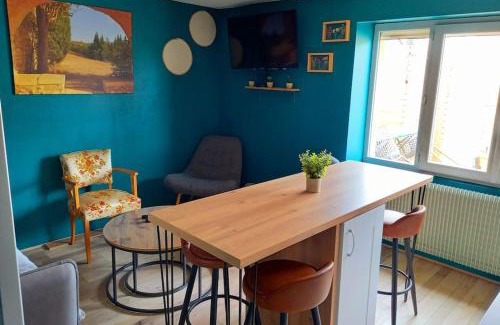 Roanne Apartamento | LA ROCHETTE studio et appartement avec JACUZZI Rooftop Balcon cour intérieure