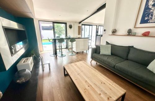 Port District Casa | La Romerel/Maison piscine/400m plage et commerces!
