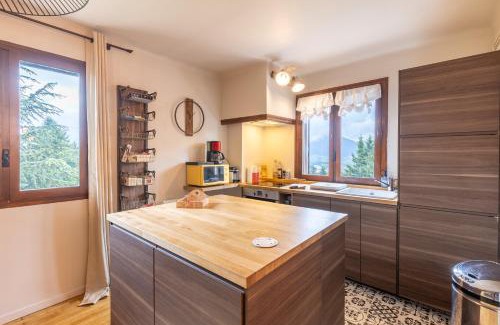 Superbolquere Apartamento | La Rose de Lou - Grand duplex avec vue montagne
