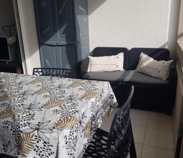 Frontignan Apartamento | La Rose des Sables, T2 à la mer, terrasse et garage