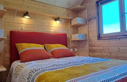 Castelnau-de-Montmiral Chalet De Esquí | La roulotte du tonnelier