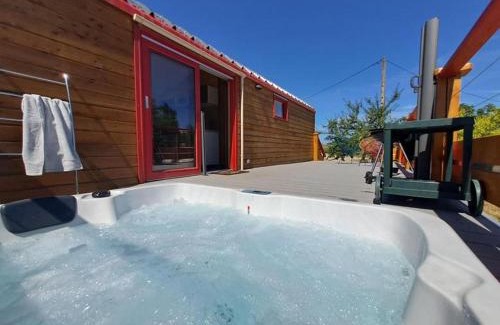 Castelnau-de-Montmiral Chalet De Esquí | La roulotte du tonnelier