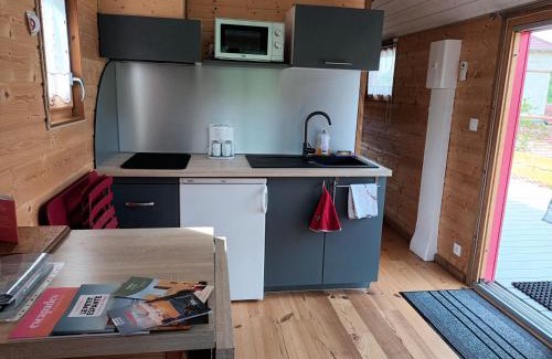 Castelnau-de-Montmiral Chalet De Esquí | La roulotte du tonnelier