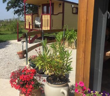 Chissey-sur-Loue Casa | La Roulotte au Paradis