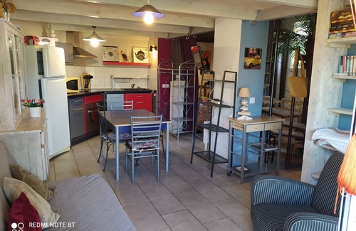 Sussargues Casa | LA RUCHE, HOUSE, ACCOMMODATION, PRIVATE JACUZZI, SHARED SWIMMING POOL, HOUSE PERCHED GAMES